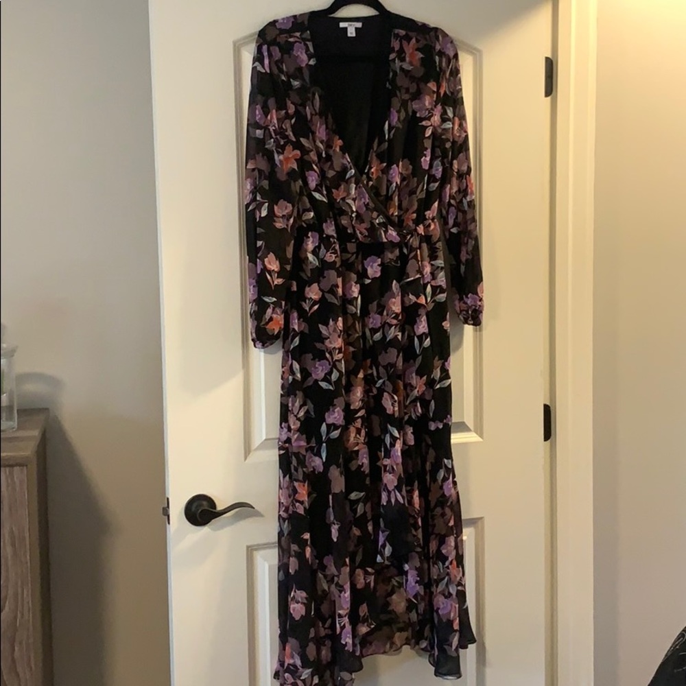 BAR III long sleeved floral dress
